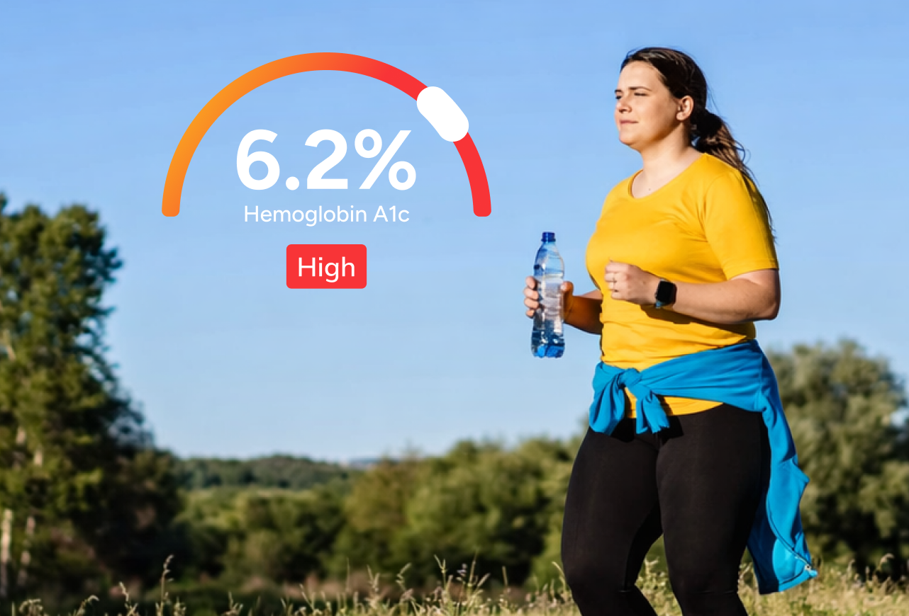 HbA1c test included 